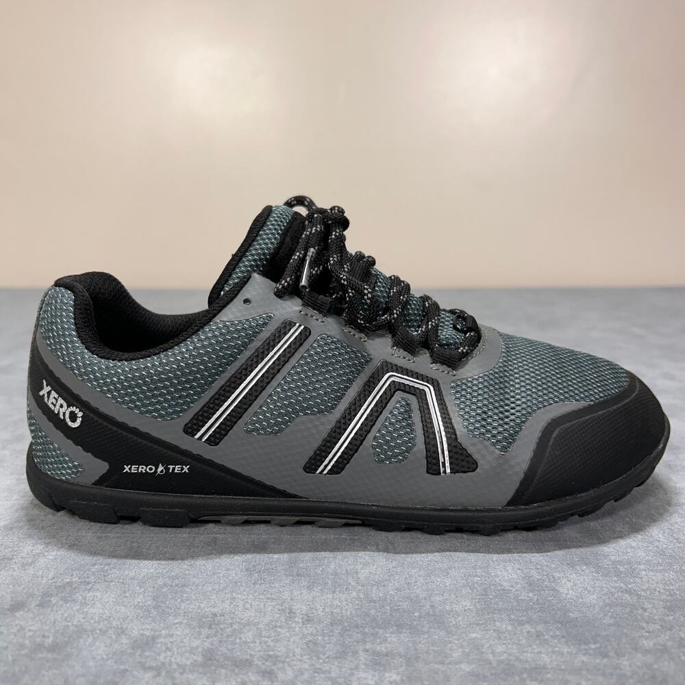 Xero Shoes Mesa Trail WP Barefoot Trail Running Shoes Waterproof Mens US 7 Gray